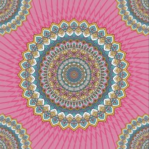 Mandala pink Luxe design
